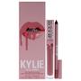 Imagem de Kit labial Kylie Cosmetics Velvet 705 Charm, 2 unidades para mulheres