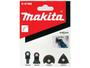 Imagem de Kit Laminas E Placa Para Multicortadora Makita Starlock