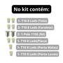Imagem de Kit Lâmpada Led Renault Duster Teto Ré Placa Farolete Porta Malas Porta Luvas T10 1 polo 1156