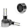 Imagem de Kit Lâmpada Led Ultra Slim H3 6000k 4000 Lumens CC-LOT 25w Com Canbus