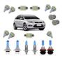 Imagem de Kit Lampada Super Branca Farol + Led Ford Focus 2009 A 2011