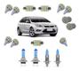 Imagem de Kit Lampada Super Branca Farol + Led Ford Focus 2009 A 2011