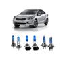 Imagem de Kit Lampada Super Branca Kia Cerato 2010 A 2013 Farol Milha