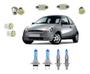 Imagem de Kit Lampada Super Branca + Leds Ford Ka Farol H7 H1 97/2007