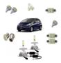 Imagem de Kit Lampada Super Led H4 Farol Alto Baixo Honda Fit 04/17