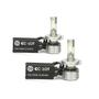 Imagem de Kit Lâmpada Ultra LED CC-LOT Black Diamond H11 JR8 6000K com Canceller 9000 Lumens - YXF-F13-H11