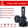 Imagem de Kit Lampada Ultra Led Power Max Cinoy H1 10000Lm 6000k