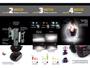 Imagem de Kit Lâmpada Ultra Led Titanium Shocklight H4 5000 Lumens