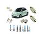 Imagem de Kit Lampadas Fiat 500 Super Branca + Led Tipo Xenon