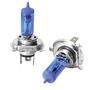 Imagem de Kit Lâmpadas Halógena Super Branca H4 Farol Alto e Baixo Fiat Uno 2011 2012 2013 2014