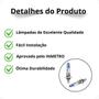 Imagem de Kit Lâmpadas Haógena Super Branca H7 H1 Farol Baixo e Milha Palio 2012 2013 2014