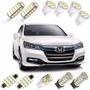 Imagem de Kit lampadas led accord 2013 2014 2015 2016 pingo teto placa