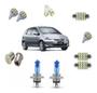 Imagem de Kit Lampadas Led + Farol Super Branca Honda Fit 04/15