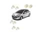 Imagem de Kit Lampadas Led Peugeot 206 207 Meia Luz Placa Ré Teto