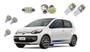 Imagem de Kit Lâmpadas Led Vw Up Pingo Teto Placa Ré Branco Frio Top