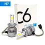 Imagem de Kit Lâmpadas Santa Fé 2006 2007 2008 2009 2010 2011 2012 2013 Super Led C6 6000k 7200 Lumens Branca