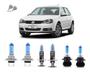 Imagem de Kit Lampadas Super Brancas Vw Golf 2007 A 2013 Farol + Milha