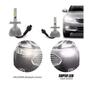 Imagem de Kit Lampadas Super Led Farol Alto Baixo H4 Honda Fit 04/15