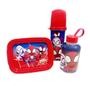 Imagem de Kit Lanche Spidey Marmita+Garrafa 280ml+Dental Case Plasutil