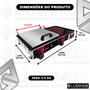 Imagem de KiT lanchonete com combo de 1 Chapeira 60x30 com prensa + 1 Fritadeira 2 cubas inox  5L