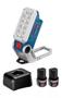 Imagem de Kit Lanterna Bosch Sem Fio Gli 12v-330 Com 2 Baterias E Carreg