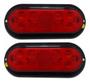 Imagem de Kit Lanterna De Led Carretinha Com Duas Luz De Placa Rubi