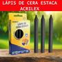 Imagem de Kit Lápis De Cera Estaca 2 Caixas Com 12 Uni Cada Preto