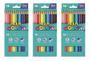 Imagem de Kit Lápis de Cor 12 Cores Multicolor 3 Cx - Faber Castell