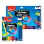 Imagem de Kit Lápis de Cor 24 + 12 Cores Color Peps Infinity Triangular Infinito Maped