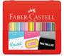 Imagem de kit lápis de cor 24 cores pastel/Neon/Metálico