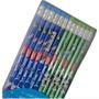 Imagem de Kit  Lápis Grafite Escolar Infantil Astronauta Little Tree Infantil Material escolar Trabalho escolar Desenhos Profissionais Pincel gel lapis posca br