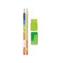 Imagem de Kit Lapis Hb Player 2 Lapis/apontador/borracha Leoeleo 72183 - Leo&leo