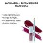 Imagem de Kit Lápis Labial + Batom Líquido Mate Boca Rosa Beauty Sexta
