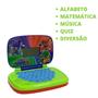 Imagem de Kit Laptop Infantil Bilingue + Cantil De Brinquedo PJ Masks