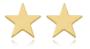 Kit Lauren - Kit Dois Brincos Estrela Lisa Banhado em Ouro 18k - Relikie Semijoias Imagem de Kit Lauren - Kit Dois Brincos Estrela Lisa Banhado em Ouro 18k