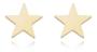 Kit Lauren - Kit Dois Brincos Estrela Lisa Banhado em Ouro 18k - Relikie Semijoias Imagem de Kit Lauren - Kit Dois Brincos Estrela Lisa Banhado em Ouro 18k