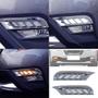 Imagem de Kit LED DRL Luz Diurna Kicks Com Função Seta 2017 a 2020 Cromado