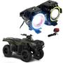 Imagem de Kit Led Farol Milha Quadriciclo Honda TRX 350 2004 2005 2006 2007 Angel Eye U7