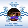 Imagem de Kit Led Piscina 125m² 5 Leds 10w, 1 Módulo Four Fix Sodramar
