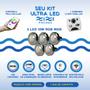 Imagem de Kit Led Piscina 125m² 5 Leds 10w, 1 Módulo Four Fix Sodramar