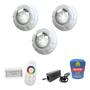 Imagem de Kit Led Piscina 48m² - 3 Leds 9w, 1 Módulo Rgb + Fonte