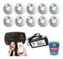 Imagem de Kit Led Piscina 80m² - 10 Leds 4w, Smartlux + Fonte