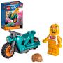 Imagem de Kit LEGO City Chicken Stunt Bike 60310 - Brinquedo Divertido para Crianças (10 Peças)