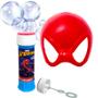 Imagem de Kit Lembrança de Festa Homem Aranha 12 tubinhos Bolhas de Sabão e 12 Máscaras