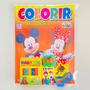 Imagem de Kit Lembrancinha Revista Colorir pintar Giz Massinha Mickey Minnie aniversario