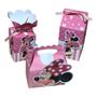 Imagem de Kit Lembrancinhas Festa Facil Papelaria Minnie rosa decoração de mesa infantil menina