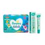 Imagem de Kit Lenço Umedecido Pampers Splash Baby Shark 192 Unidades + Creme Hidratante Reparador Pampers Girassol 30ml