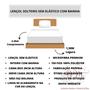Imagem de Kit Lençol para Cama Solteiro 3 peças Liso com Elástico e Fronha Cama Box