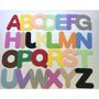 Imagem de Kit LETRAS em EVA LISO Alfabeto Completo (Tamanho Grande com as Letras de 13 cm de Altura)