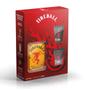 Imagem de Kit Licor de whisky com canela Fireball 750ml + 2 copos de shot